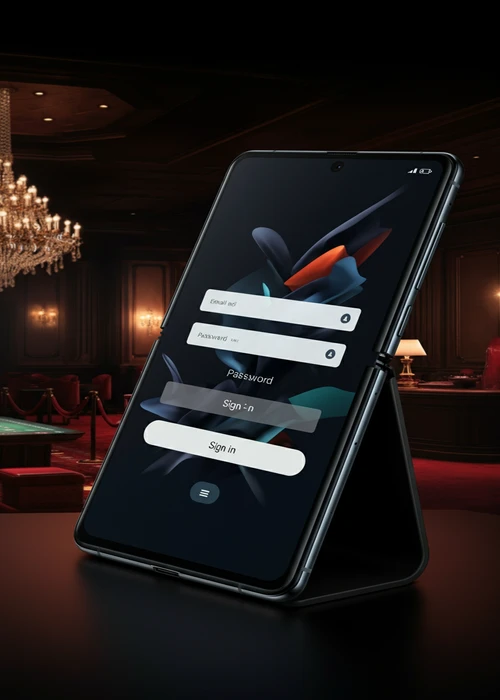 Ein Screenshot der Anmeldemaske des Weltbet Casinos, auf dem Felder für Benutzername und Passwort sowie Optionen für soziale Logins sichtbar sind. Ein sicherer und direkter Zugang zum Spielerlebnis.